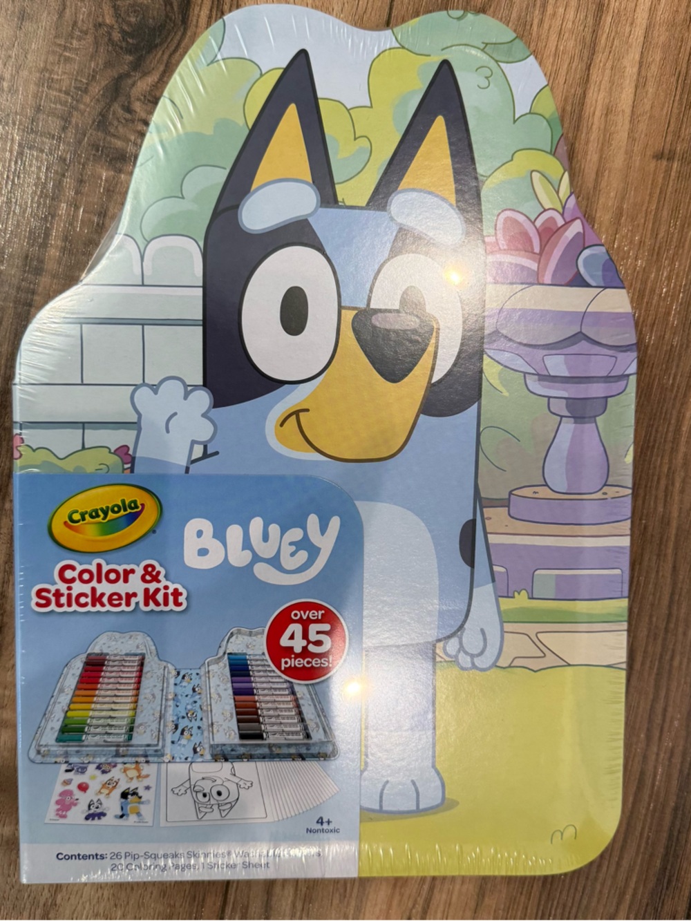 Bluey Crayola Color & Sticker Kit 45+ Pieces Washable Markers New